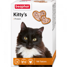 Kitty's + Protein для кошек (Беафар), уп. 75 и 180 таб.