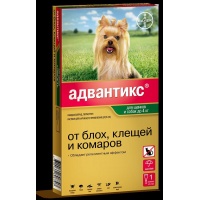 Адвантикс (Байер) для собак до 4кг, пип. 0,4мл (1 пип/уп)