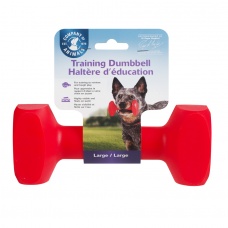 COA Игрушка для собак Гантель "COA Training Dumbbell", красная, нейлон