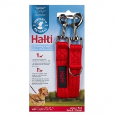 COA Поводок-перестежка для собак "HALTI Training Lead", красный