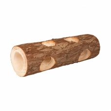 DUVO+ Игрушка для грызунов деревянная "Тоннель с ходами", коричневый