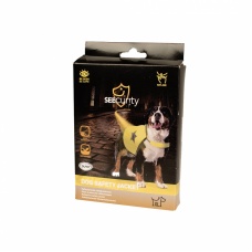 DUVO+ Жилет для собак светоотражающий, желтый