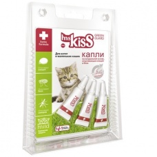 Ms. Kiss Капли (репел) для котят/мал кошек 3 шт.