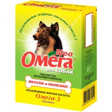 Омега Neo для собак с биотином (Фармакс), уп. 90 таб.