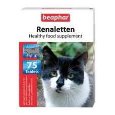 Renaletten для кошек с почечными проблемами (Беафар), уп. 75 таб.