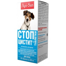 Стоп-Цистит (Апи-Сан) для собак, уп. 20 таб.