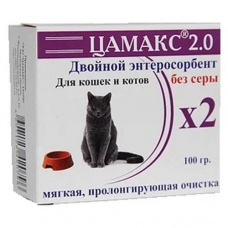 Цамакс 2.0 для кошек и котов, 100 гр.