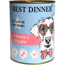 Best Dinner Exclusive Vet Profi Gastro Intestinal кон.для собак Ягненок с сердцем