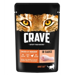 Crave пауч для кошек курица в соусе 70 г 