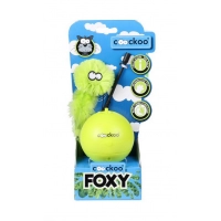 EBI Игрушка для кошек интерактивная "Foxy", лайм