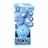 EBI Игрушка для кошек интерактивная "Foxy", голубая, 25х13х8см