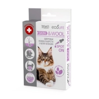 Ms. Kiss Капли Skin & Wool для кошек 10мл