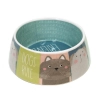 TARHONG Миска для животных "Best Friends", голубая с рисунком, 18х18х7см (590мл)