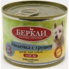 Беркли Local консервы для собак №3 Индейка с грушей