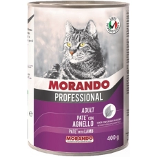 Morando Professional консервы для кошек паштет с Ягненком
