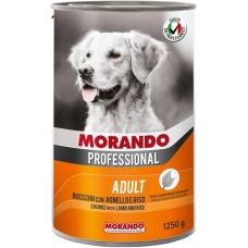 Morando Professional консервы для собак с кусочками Ягненка и рисом