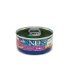 Farmina N&D CAT NATURAL влажный корм для кошек тунец, 70 г