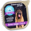 Натуральная формула консервы для собак Бычье сердце в желе